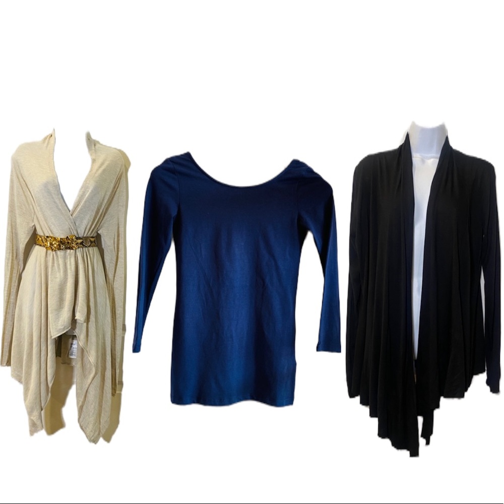 3 Pc Top Bundle - Moving Sale- Scroll to see all 3